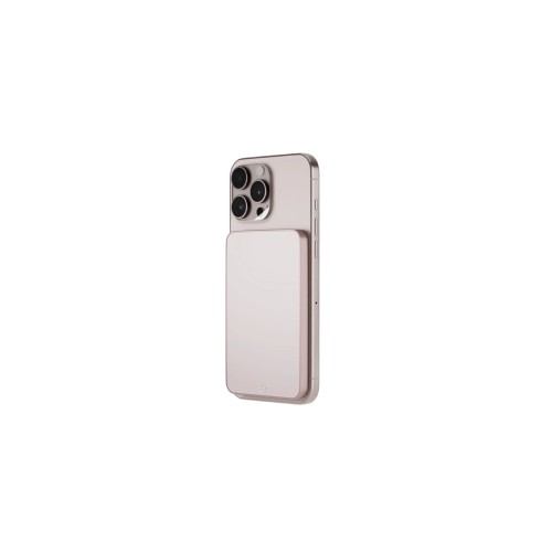 Внешний аккумулятор VLP Diamond Energy MagSafe Qi2 5000mAh (Desert Titanium) - изображение 1