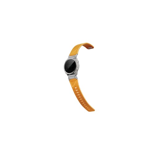 Ремешок Uniq Fluo для часов Garmin 22 мм, каучуковый (Orange) - изображение 1