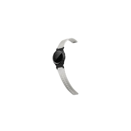 Ремешок Uniq Fluo для часов Garmin 22 мм, каучуковый (Gray) - изображение 1