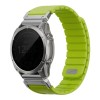 Ремешок Uniq Fluo для часов Garmin 22 мм, каучуковый (Green)