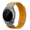 Ремешок Uniq Fluo для часов Garmin 26 мм, каучуковый (Orange)