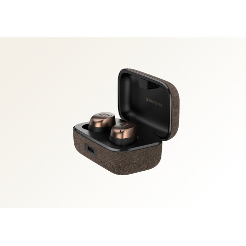 Беспроводные наушники Sennheiser Momentum True Wireless 4, цвет: черный/медный (Black/Cooper) - изображение 1