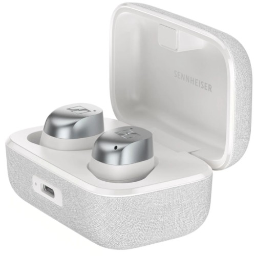 Беспроводные наушники Sennheiser Momentum True Wireless 4, цвет: белый/серебряный (White/Silver)