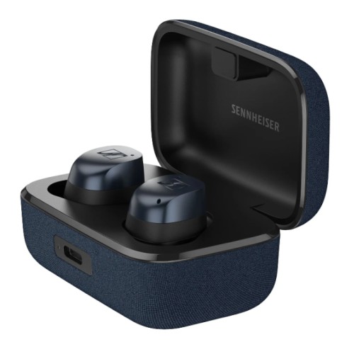 Беспроводные наушники Sennheiser Momentum True Wireless 4, цвет: синий деним (Denim Blue)