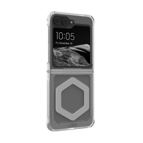 Защитный прозрачный чехол MagSafe UAG Plyo Pro для Samsung Galaxy Z Flip6 - изображение 3