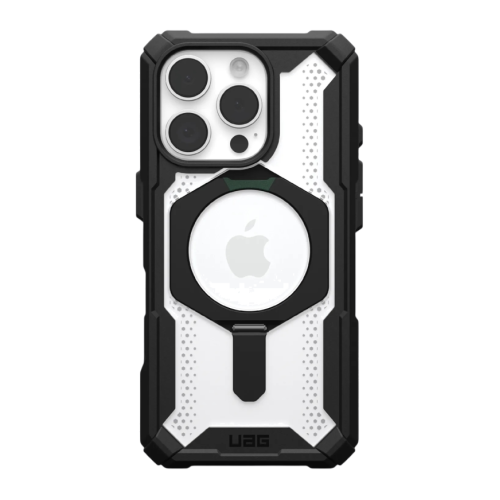 Защитный прозрачный чехол MagSafe с подставкой UAG Plasma XTE для iPhone 16 Pro