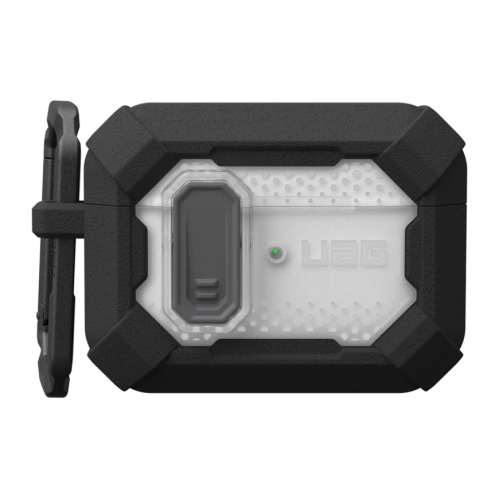 Защитный гибридный чехол с карабином и защёлкой UAG Plasma для AirPods Pro 2