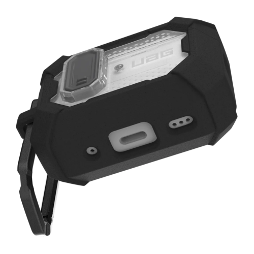 Защитный гибридный чехол с карабином и защёлкой UAG Plasma для AirPods Pro 2 - изображение 5