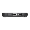 Защитный прозрачный чехол MagSafe с подставкой UAG Plasma XTE для Samsung Galaxy S25 - миниатюра 2