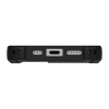 Защитный прозрачный чехол MagSafe с подставкой UAG Plasma XTE для iPhone 17 - миниатюра 1