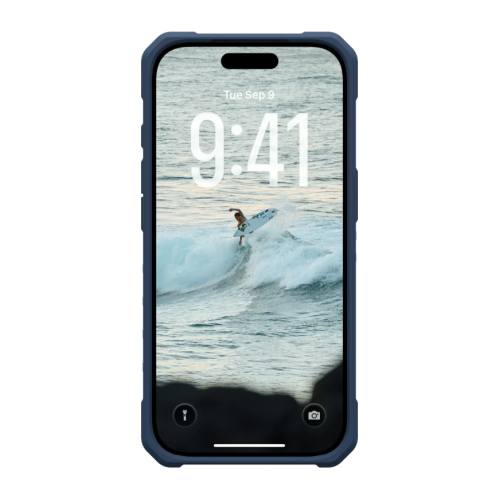 Защитный прозрачный чехол MagSafe с ремешком на запястье UAG Pathfinder Clear для iPhone 17 Pro - изображение 1
