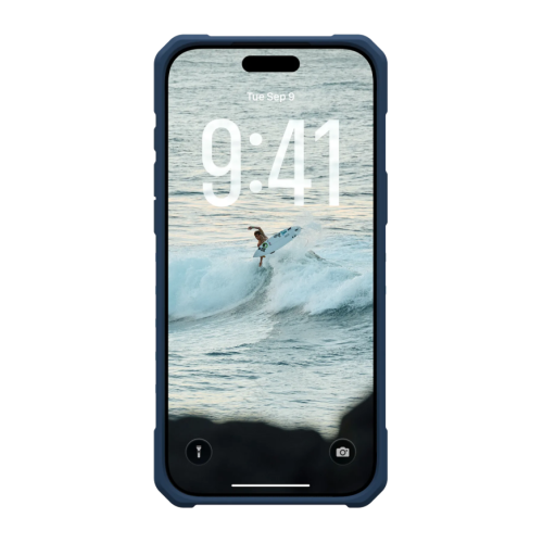 Защитный прозрачный чехол MagSafe с ремешком на запястье UAG Pathfinder Clear для iPhone 17 Pro Max - изображение 1