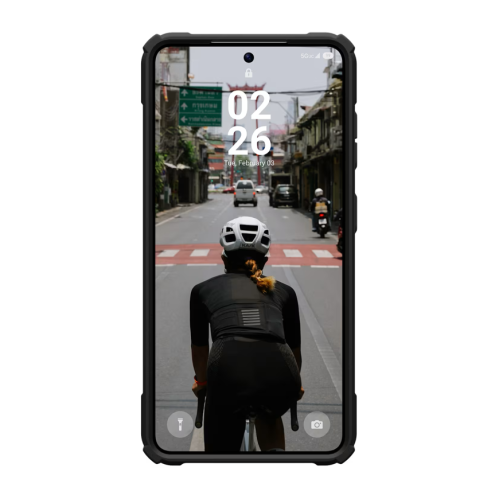 Защитный прозрачный чехол MagSafe с подставкой UAG Plasma XTE для Samsung Galaxy S26