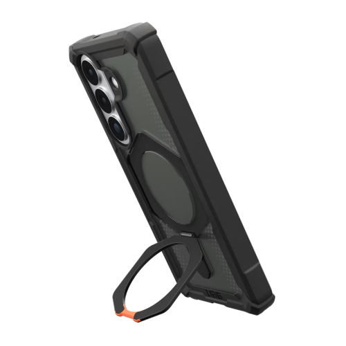 Защитный прозрачный чехол MagSafe с подставкой UAG Plasma XTE для Samsung Galaxy S26 - изображение 3