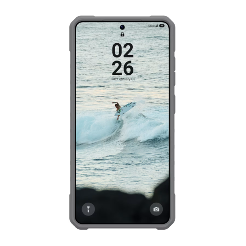 Защитный прозрачный чехол MagSafe с ремешком на запястье UAG Pathfinder Clear для Samsung Galaxy S26 Ultra - изображение 1