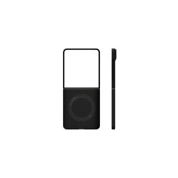 Чехол VLP Kevlar Case с поддержкой MagSafe для Samsung Galaxy Z Flip8 (Черный) - изображение 1