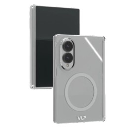 Чехол VLP Crystal Flex Case с поддержкой MagSafe для Samsung Galaxy Z Fold8 (Прозрачный)