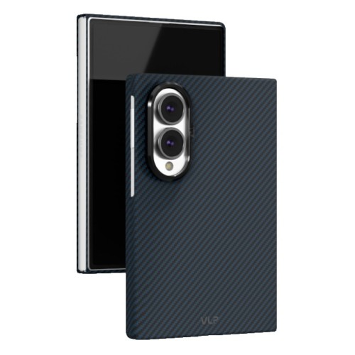 Чехол VLP Kevlar Case с поддержкой MagSafe для Samsung Galaxy Z Fold8 (Темно-синий)