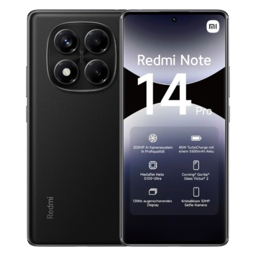 Телефон Xiaomi Redmi Note 14 Pro 128Gb (Midnight)