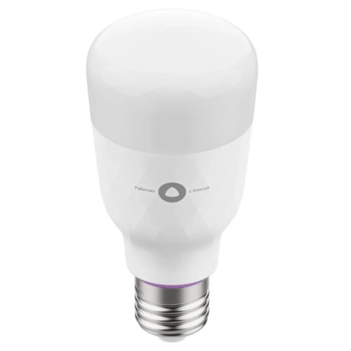 Умная лампочка Яндекс Wi-Fi, YNDX-00018, E27, 8 Вт (Белая)