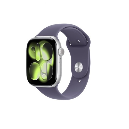 Часы Apple Watch Series 11 46mm Silver Aluminium Case, Sport Band (Purple Fog) M/L