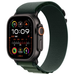 Часы Apple Watch Ultra 2 GPS + Cellular 49mm, Black Titanium Case, Alpine Loop (Dark Green) L