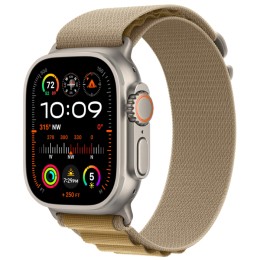 Часы Apple Watch Ultra 2 GPS + Cellular 49mm, Natural Titanium Case, Alpine Loop (Tan) L
