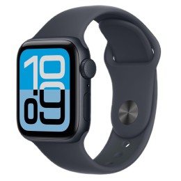 Часы Apple Watch SE 3 44mm Midnight Aluminium Case, Sport Band (Midnight) S/M