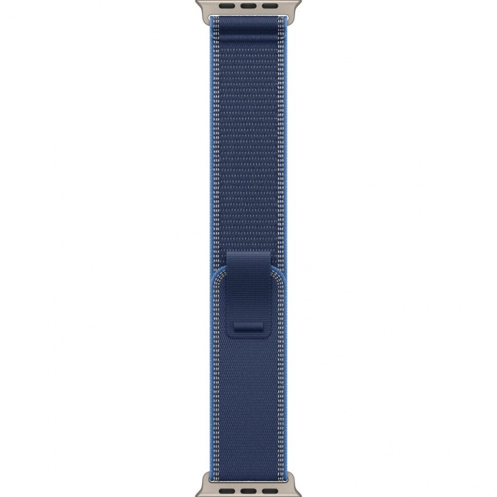 Apple Watch Ultra 3 Natural Titanium с Trail Loop Blue Bright Blue S M