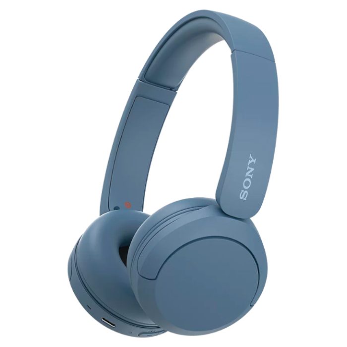Sony WH-CH520 Blue как более простая накладная модель