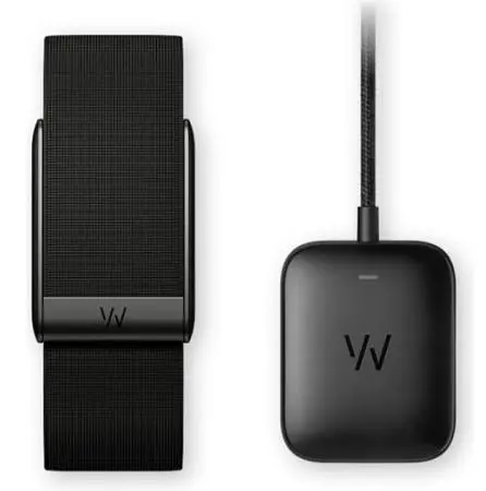 браслет whoop 5.0 One черного цвета и зарядное устройство
