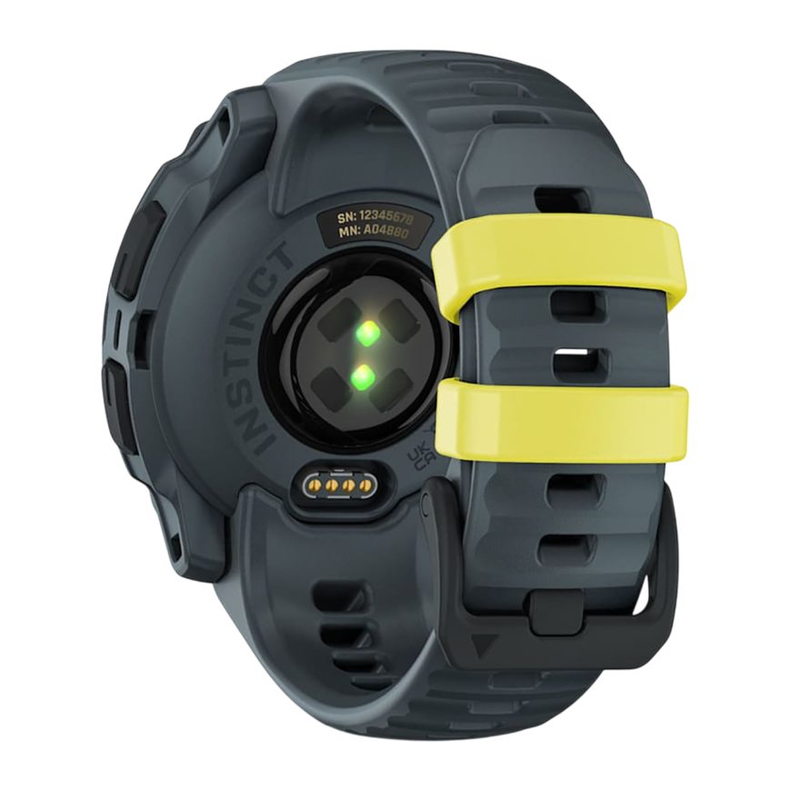Умные часы Garmin Instinct E 40 мм с силиконовым ремешком сумеречного цвета