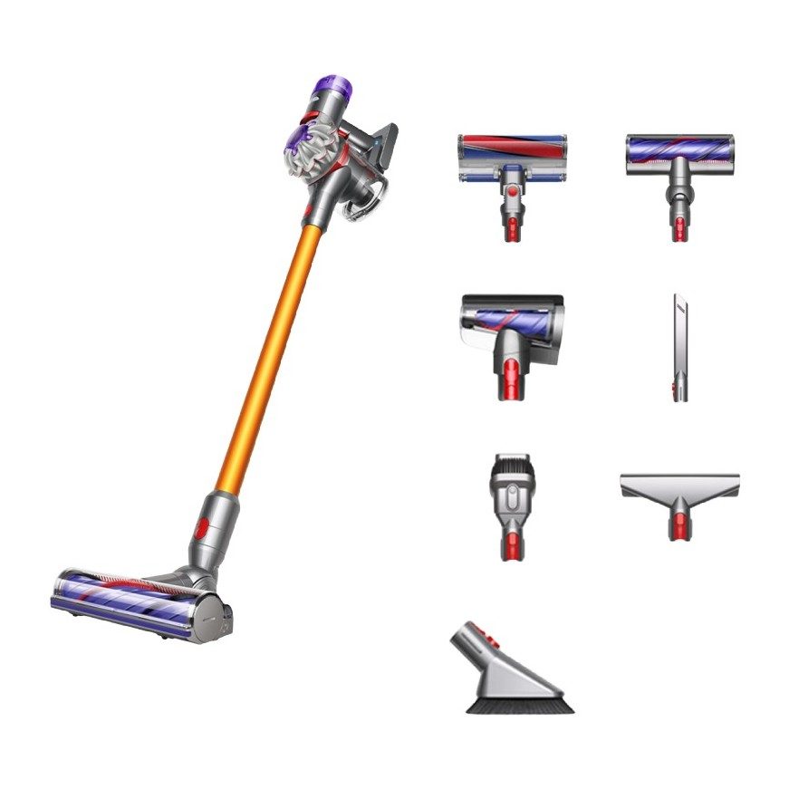 Dyson V15 Detect Absolute Yellow Nickel с HEPA фильтром