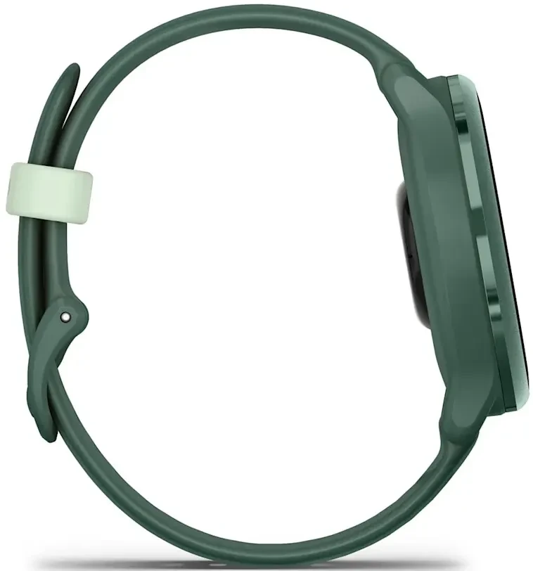 Умные часы Garmin VIVOACTIVE 6 зелёного цвета вид сбоку