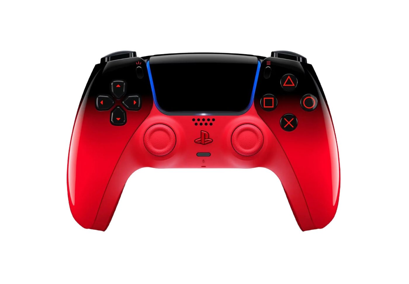 Красный беспроводной геймпад Sony DualSense для PlayStation 5