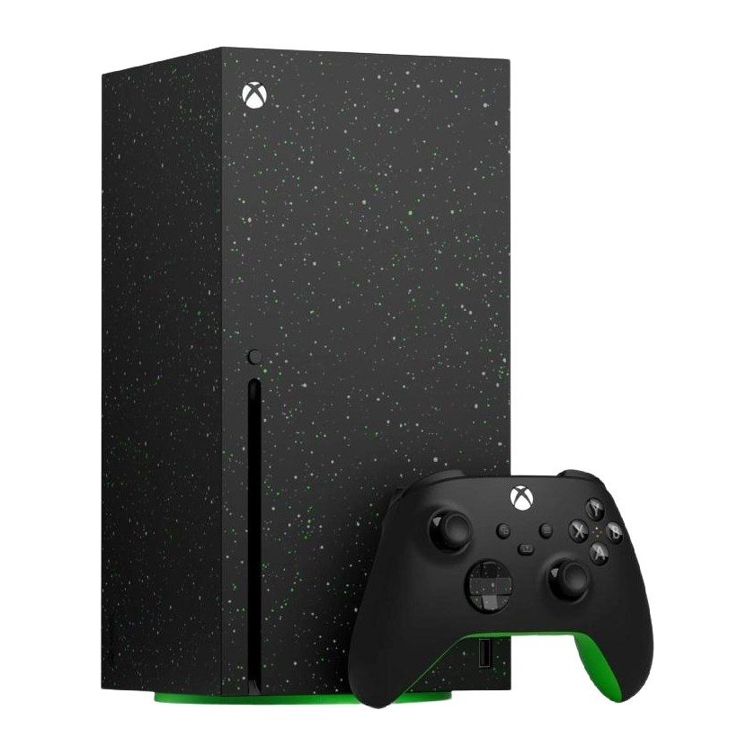 Xbox Series X 2Tb Galaxy Black с большим запасом памяти