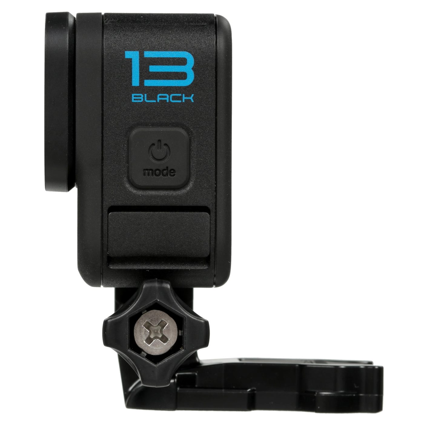 GoPro HERO 13 Black Edition сбоку как пример корпуса экшн-камеры для активной съемки
