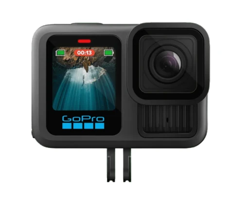 GoPro HERO 13 Black Edition спереди для ориентира при выборе экшн-камеры