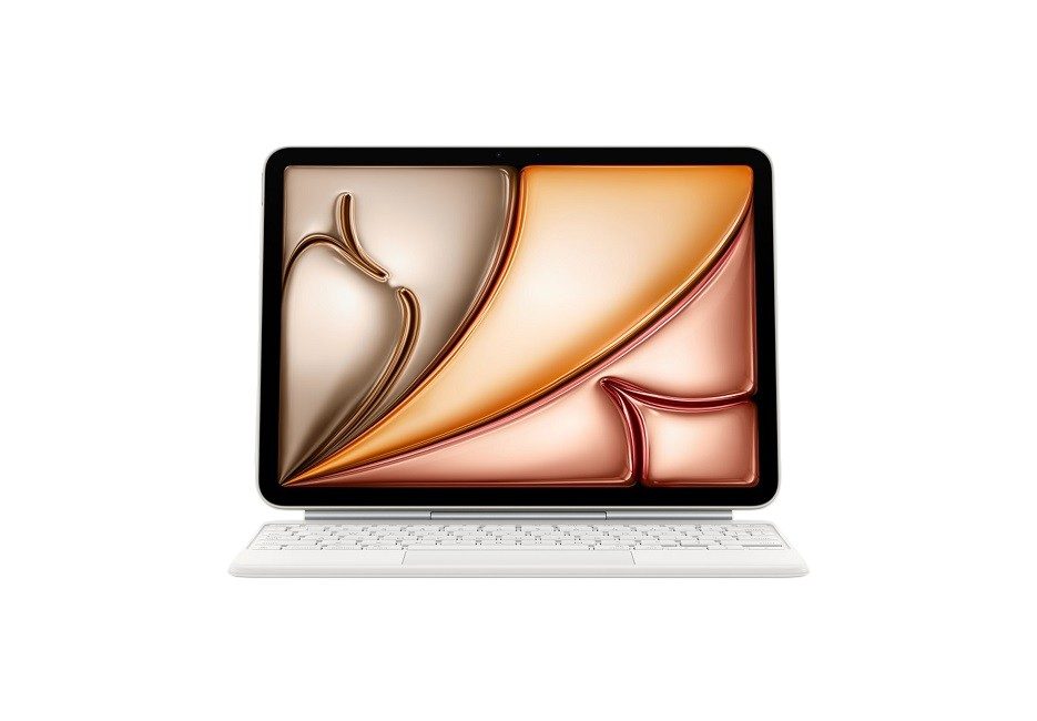 Белая Magic Keyboard для iPad Air 11 M3