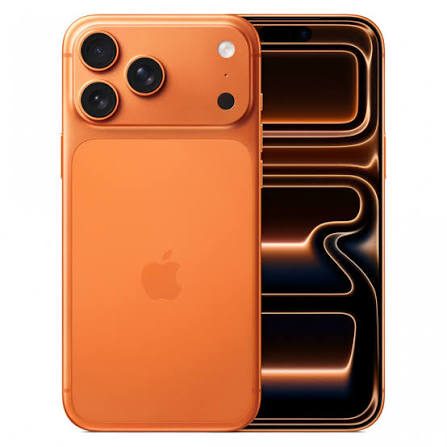 iPhone 17 Pro в цвете Cosmic Orange