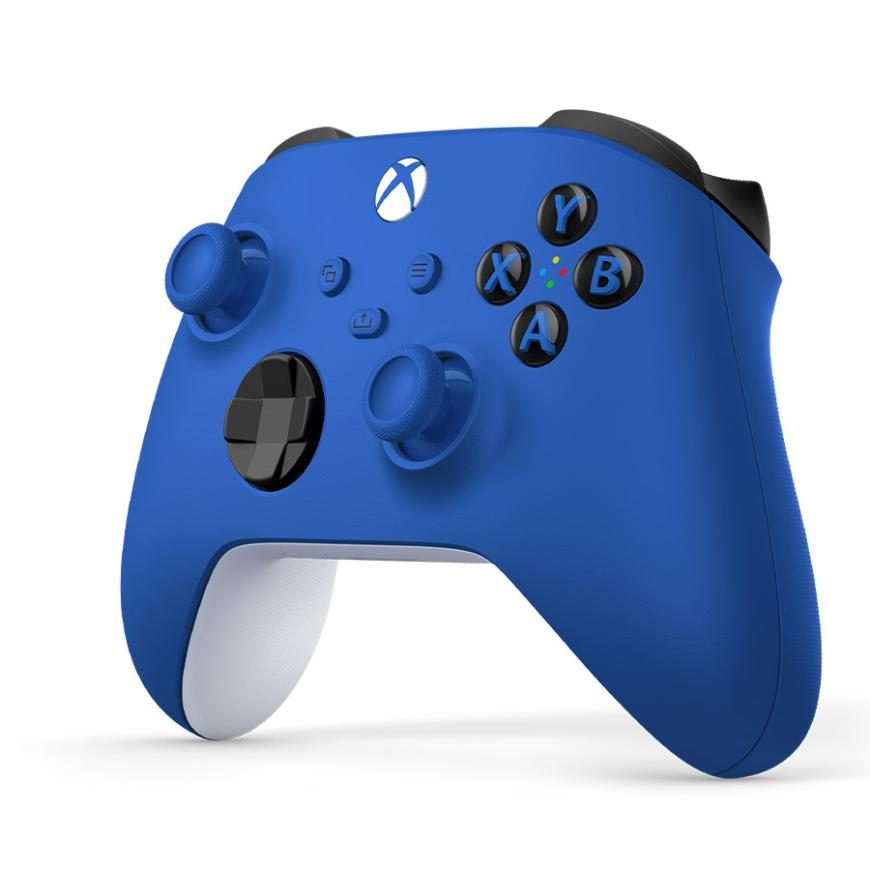 Проверка подключения Microsoft Xbox Wireless Controller Shock Blue перед настройкой