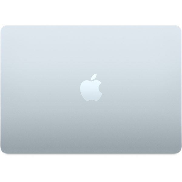 Тёмно-синий MacBook Air 13.6 M4 на рабочем столе